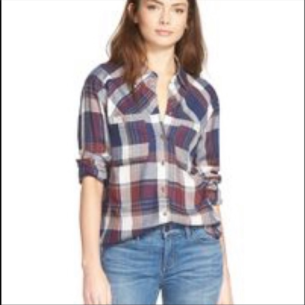 Ace Delivery (Nordstrom) Plaid Button Down